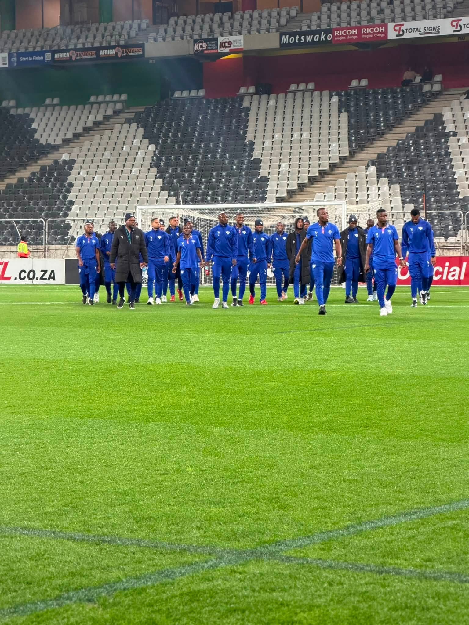 Pitch Inspection vs Orlando Pirates