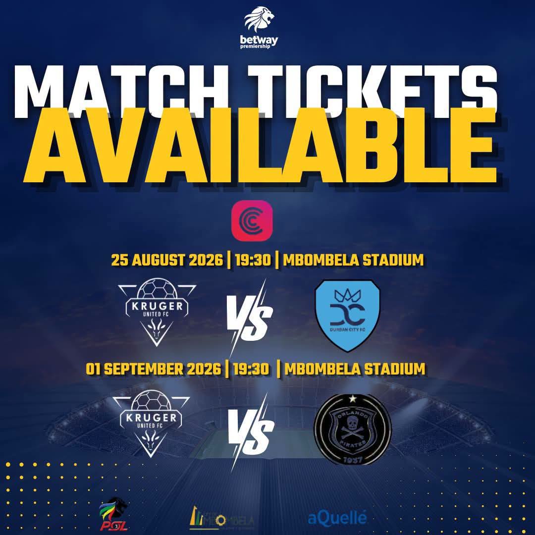MATCH TICKETS ARE AVAILABLE @ COMPUTICKET ‼️✨